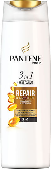 Pantene Pro-V Repair & Protect Σαμπουάν Αναδόμησης/Θρέψης & Λάμψης για Όλους τους Τύπους Μαλλιών 300ml