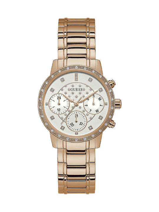 Guess Uhr mit Gold W1022L3