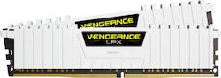 Corsair Vengeance LPX White 16GB DDR4 RAM with 2 Modules (2x8GB) and 3000 Speed for Desktop