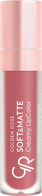 Golden Rose Soft & Matte Creamy Lang anhaltend Flüssig Lippenstift Matt