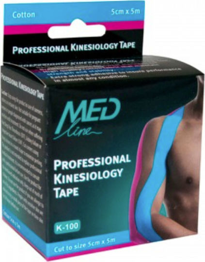 Sanaflex Medline K100 Kinesiology Tape 5cm x 5m Pink