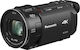 Panasonic Βιντεοκάμερα 4K UHD @ 25fps HC-VXF1 Αισθητήρας MOS Αποθήκευση σε Κάρτα Μνήμης με Οθόνη Αφής 3" και HDMI / WiFi / USB 2.0