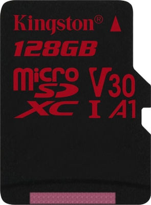 Kingston Canvas React microSDXC U3 V30 A1 UHS-I 100MB/s