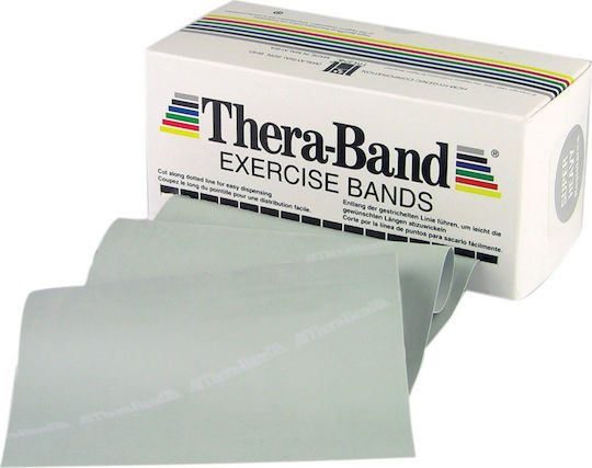 Thera-Band Widerstandsbänder Elastisches Band Sehr schwer Silber 5.5m 5.5m