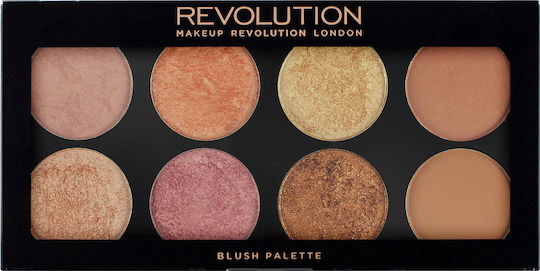 Revolution Beauty Palette with Blush Ultra Blush Palette 13gr