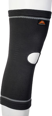 Medical Brace MB.4002 Elastic Knee Brace with Hole Black