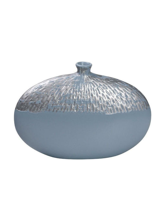 Espiel Vază Decorativă Ceramică Shoal Albastru 30x8.5x23cm 1buc