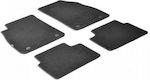 Lampa Set of Front and Rear Mats 4pcs from Carpet for Opel Insignia Black