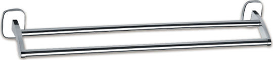 Viospiral Mercury Schiene Badezimmer Doppel Wandmontage Schrauben Silber