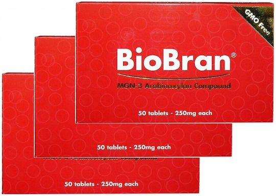 Biobran MGN-3 250 250mg 3 x 50 ταμπλέτες