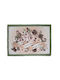 Inart Rug Rectangular Cotton Brown