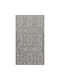 809b Grey Rug Rectangular Gray