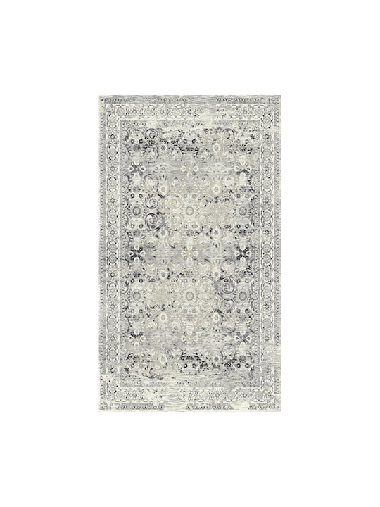 802d Grey Rug Rectangular Gray