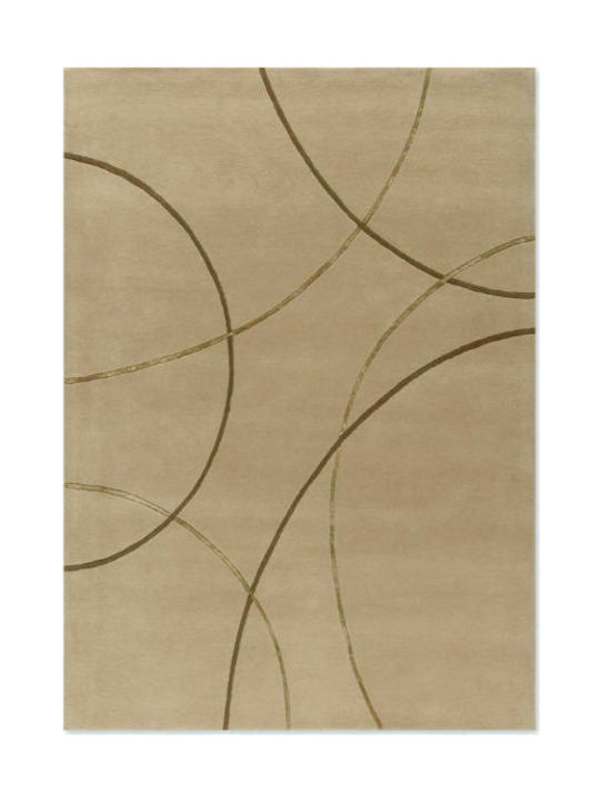 Tapicap Bow Rug Rectangular Beige