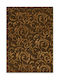 Tapicap Ornate Handmade Rug Rectangular Brown