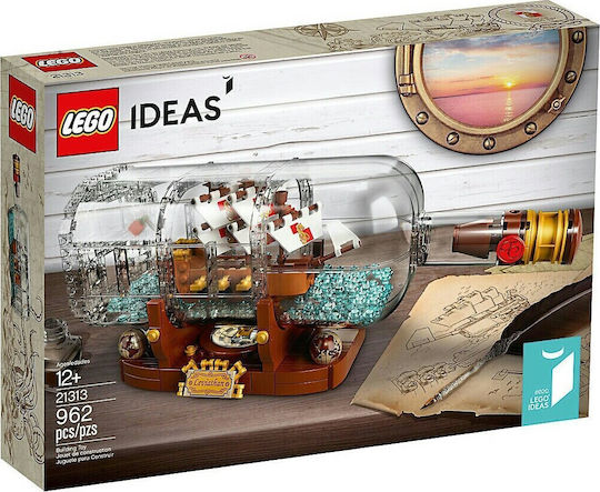 LEGO Ideas Ship in a Bottle for 12+ years old Years 962pcs