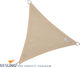Nesling Dreieck Sonnensegel Ecru Mit Hoop 3.6m ...