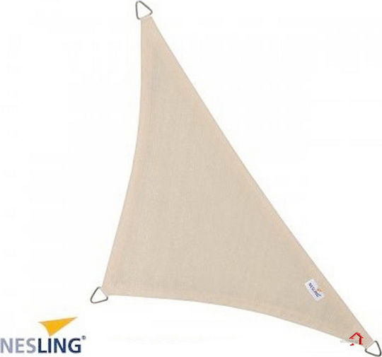 Nesling Triangle Shade Sail Ecru 4x4x5.7m 285gr/m²