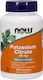 Now Foods Potassium Citrate 99mg 180 Mützen