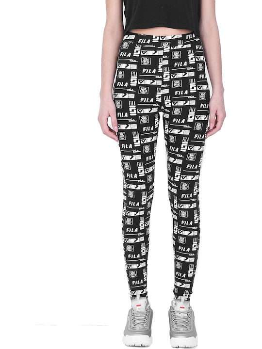 Rey High-Waisted Print Legging Women's Long Legging Black