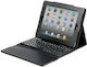 Gembird Klappdeckel Synthetisches Leder mit Tastatur Englisch US Schwarz iPad 1/2/3 TA-KBT97-001