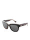 Balenciaga Damen Sonnenbrille mit Schwarz Kunststoff Gestell und Gray Linse