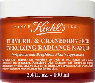 Kiehl's Tumeric & Cranberry Seed Energizing Radiance Masqu Gesichtsmaske für das Gesicht für Revitalisierung 100ml