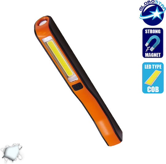 GloboStar Φακός LED IP44 Διπλής Λειτουργίας με Μέγιστη Φωτεινότητα 300lm