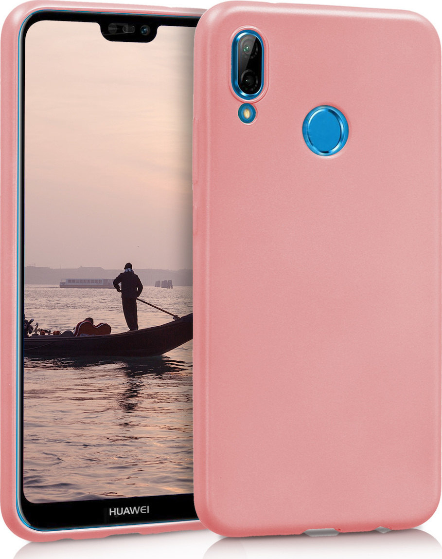 KWmobile Back Cover Σιλικόνης Rose Gold (Huawei P20 Lite) Skroutz.gr