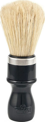 Omega 10098 Shaving Brush with Boar Hair Bristles Black