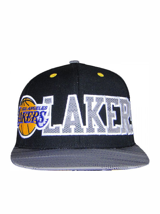 Adidas Flat Cap Lakers Jockey με Ίσιο Γείσο