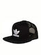 Adidas Trefoil Men's Snapback Trucker Cap Black