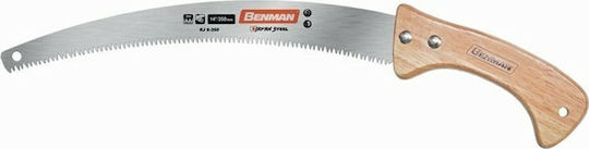 Benman Κυρτό με Τριπλό Δόντι KJ6-350 Πριόνι Χειρός Κλαδέματος 35cm