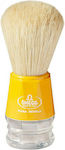 Omega 10018 Rasierpinsel Gelb mit synthetischem Haar 23mm
