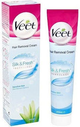 Veet Silk & Fresh Αποτριχωτική Κρέμα 200ml