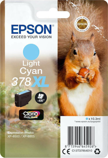 Epson 378XL Original Cerneală Imprimantă InkJet Albastru deschis (C13T37954010)