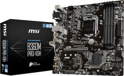 Msi b360m pro vdh какие процессоры поддерживает