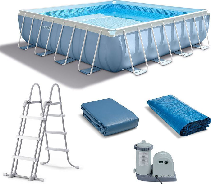 Intex Prism Frame 427x427x107cm | Skroutz.gr