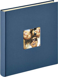 Walther Album Fun 50 Pages Suitable for Photos 10x15cm Blue 33x33.5cm