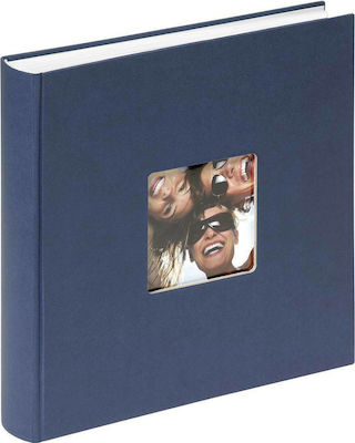 Walther Photo Album Fun 100 Lawn Rake Μπλε with Rice Paper 30x30εκ.