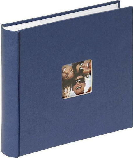 Walther Album for 200 Photos Dimensions 10x15cm Blue 24x22cm