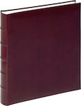 Walther Album Classic 60 Pages Suitable for Photos 10x15cm Wine Red 29x32cm