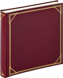 Walther Photo Album with 100 Pages Wine Red Standard 30x30cm