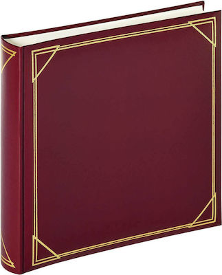 Walther Photo Album with 100 Pages Wine Red Standard 30x30cm