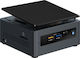 Intel NUC Kit NUC7PJYH Barebone (Pentium Quad Core-J5005 / 8GB DDR4)