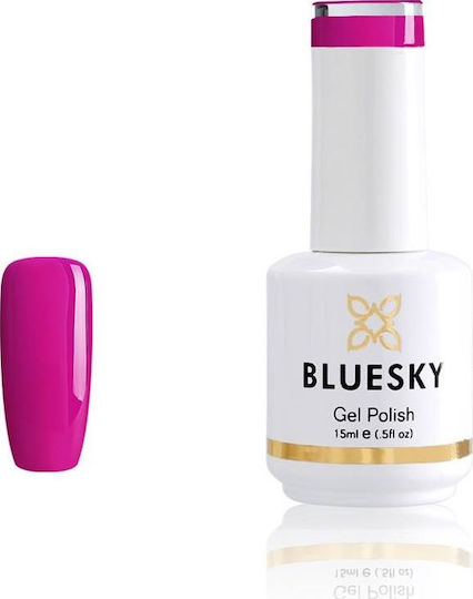 Bluesky AAAAA Halb-permanenter Nagellack Pinky Purple A063 15ml 1Stück