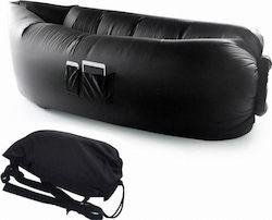 Inflatable Lazy Bag Black