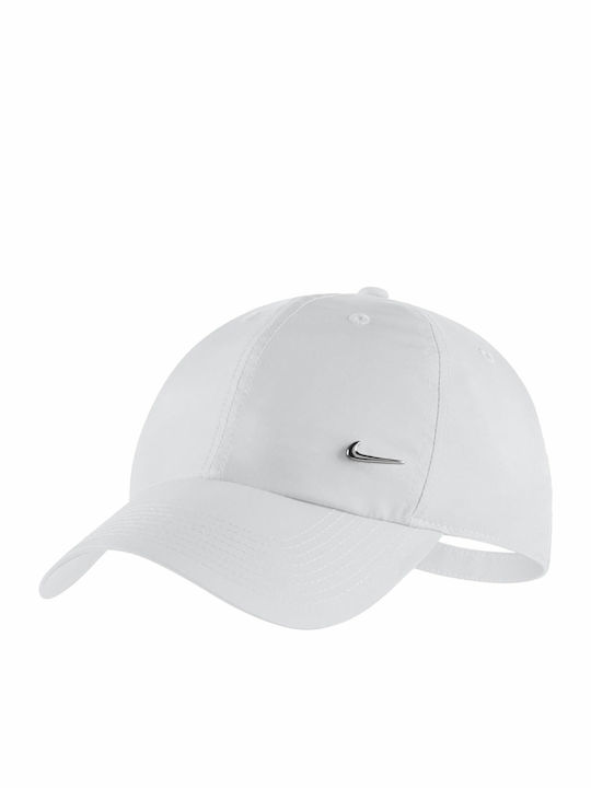 Metal Swoosh Heritage 86 Cap Men's Jockey White