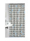 Sealskin Nordic Κουρτίνα Μπάνιου Υφασμάτινη 180x200 cm Light Blue