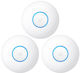 Ubiquiti UniFi nanoHD Zugriffspunkt Wi‑Fi 5 Dualband (2,4 & 5 GHz) in Dreifach-KIt